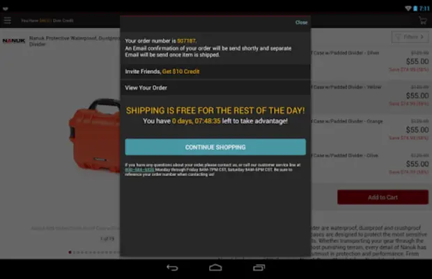 DVOR android App screenshot 0